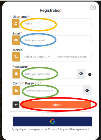 Registration Instructions Image
